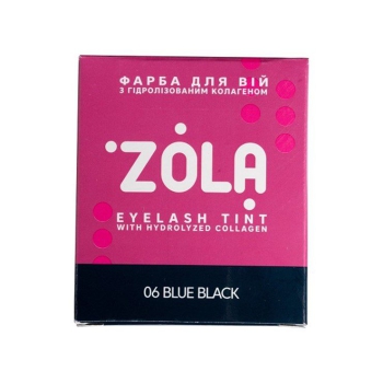 Zola Farbka + Oxydant Do Brwi 06 Blue Black (saszetka)